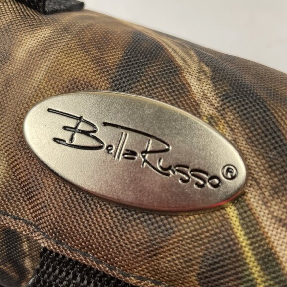 Belle Russo Camo Toiletry Bag Hanging Travel Hunting Canvas - Picture 7 of 15